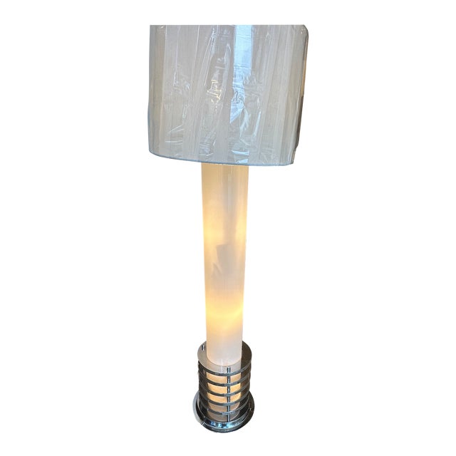 Reggiani Italy Murano Glass Floor Lamp 1970's For Sale