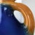 Blue Vintage Late 20th Century Decorative Amphora Vase For Sale - Image 8 of 12