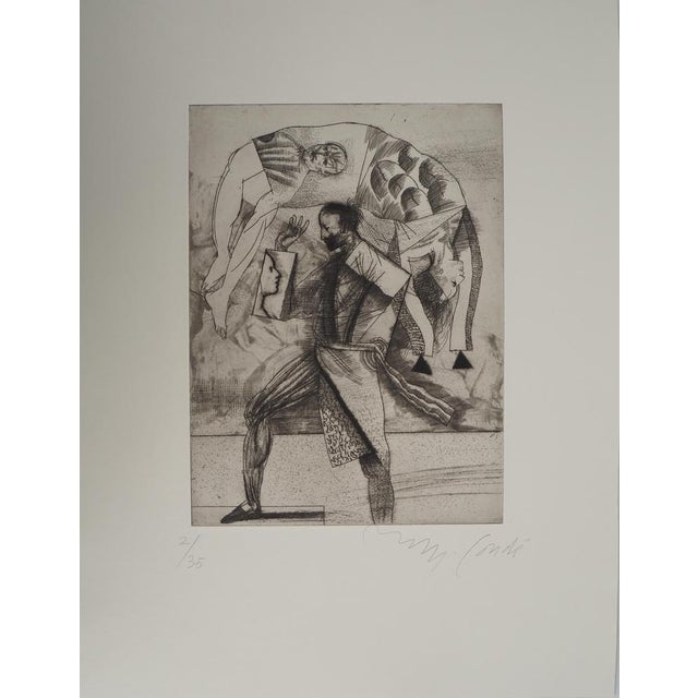 Modern Miguel Condé, Mother Nature, Original Engraving For Sale - Image 3 of 9