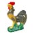 Vintage Ries Japan Hand Painted Ceramic Rooster Figurine For Sale