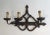 Large Wrought Iron Wall Sconce, French, circa 1950 For Sale - Image 4 of 12