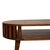 Chestnut-Finish Mango Wood Japanese-Inspired Coffee Table For Sale In Philadelphia - Image 6 of 8
