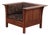 Stickley Mission Style Cherry Cube Prairie Chair For Sale