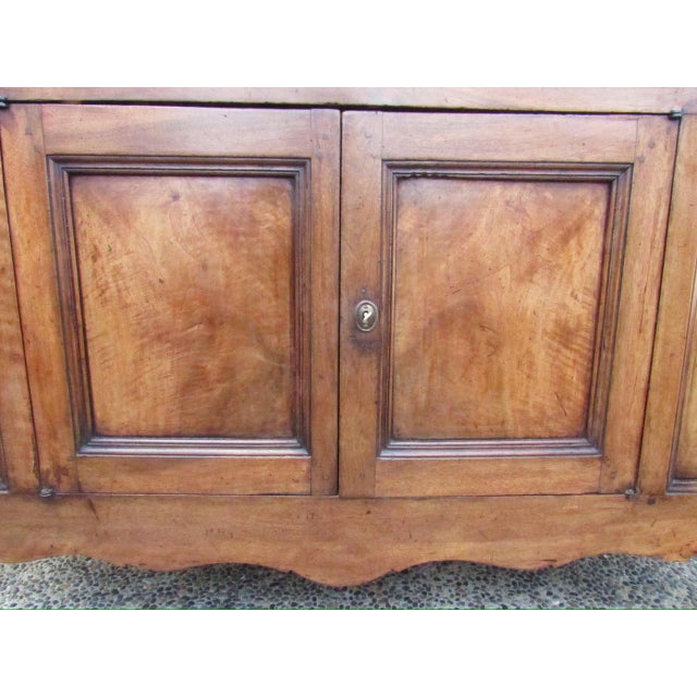 Mid 19th Century Antique French Walnut Narrow Buffet For Sale - Image 5 of 18
