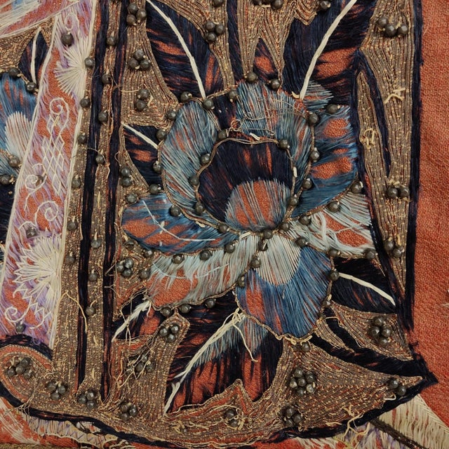 Chinese Tapestry Embroidered in Silk, 1890-1910 For Sale - Image 17 of 18