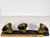 Antique Horse Sleigh Bells: Leather Strap with Brass Bells For Sale - Image 10 of 10