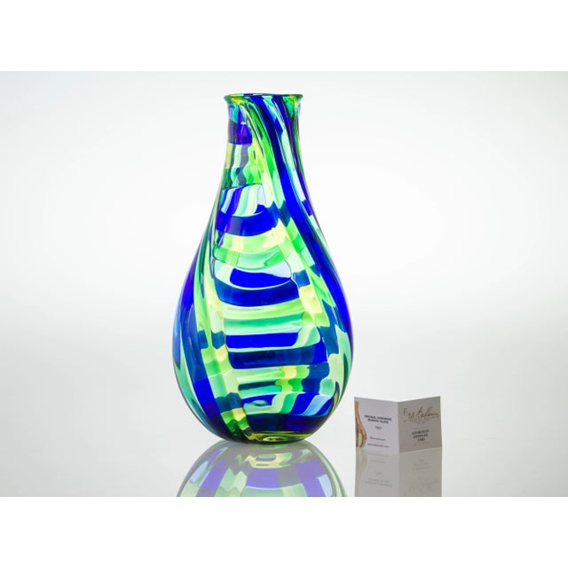 Handmade Eden Vase in Murano Glass by Angelo Ballarin For Sale - Image 7 of 7