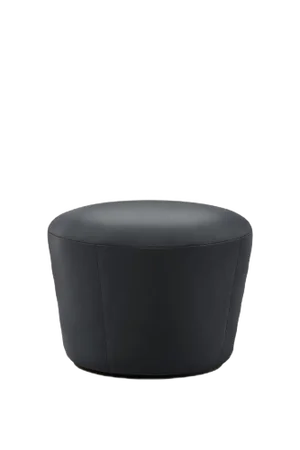 Naïve D520 Pouf in Lambada Black Leather by etc.etc. for Emko