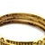 Metal Judith Ripka Bracelet Diamond 18k Yellow Gold Bead & Hearts Hinge 3 Bangles For Sale - Image 7 of 7