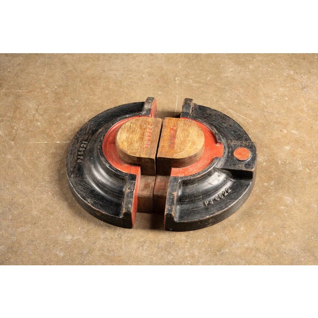 Vintage Foundry Mold Bookends - a Pair For Sale In Chicago - Image 6 of 7