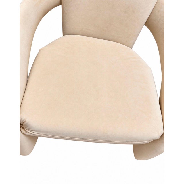 Textile Pair Carsons Elephant Lounge Chairs, 1980 For Sale - Image 7 of 8