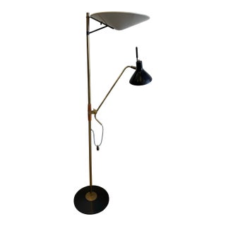 Rare 1950’s Gerald Thurston Designed Mid Century Modern Floor Lamp for Lightolier For Sale