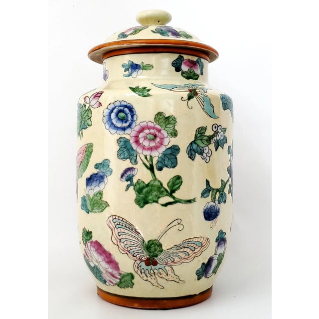 Arzbeg Porcelain Large Ginger Jar For Sale - Image 4 of 12