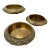 Set of 3 South Asian Bowls Made From Raj Style Traditional Ankle Bracelets, Early 1900s For Sale