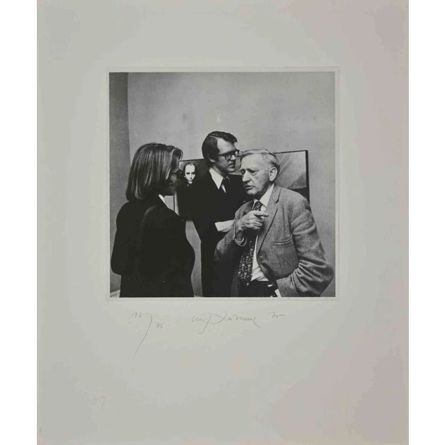 An Island in the Air is a Photograph realized by Urs Luthi in 1975. from the portfolio "Un'isola nell'aria", edition of 75...