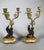 Pair of gilt bronze sphinx candelabra, early 19th century, France, Restoration period, circa 1830. Patinated and gilt...