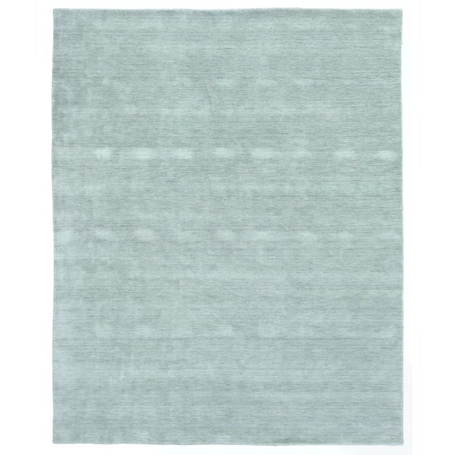 Exquisite Rugs Rheine Hand Loom Wool Light Gray - 9'x12' For Sale - Image 9 of 9