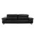 Model 29830 3-Seater Sofa in Black Leather from Willi Schillig For Sale - Image 12 of 14
