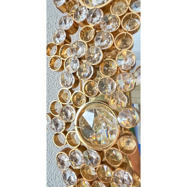 Elegant vintage mirror lamp from the renowned German brand Palwa. This lamp is a real eye-catcher and fits effortlessly...