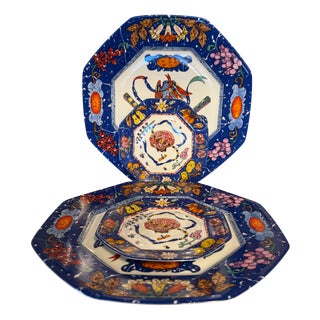 Marqueterie Plates from Hermès, 1990s, Set of 4 For Sale