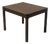 Vintage Square Side Table in Oak, 1970s For Sale