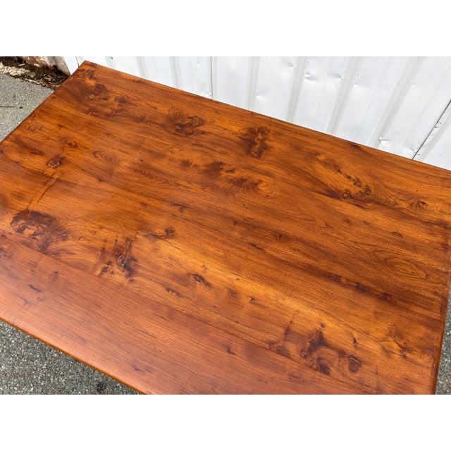 Art Deco Carved Oak Table, 1930 For Sale - Image 14 of 18