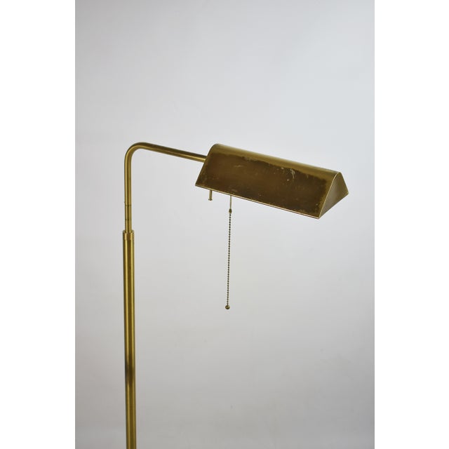 Gold Floor Lamp from Fischer Leuchten, 1970s For Sale - Image 8 of 12