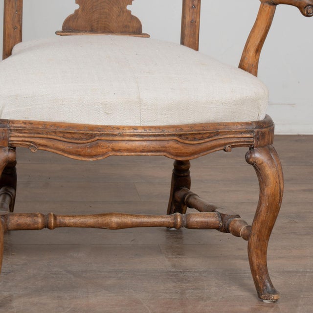 Pair, 18th Century Swedish Baroque Armchairs For Sale - Image 15 of 16