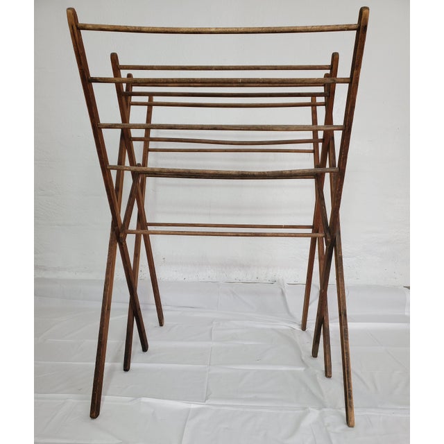 Early 20th Century Antique Drying Rack For Sale - Image 5 of 8