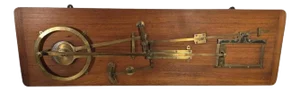 Educational Mechanical Model in Bronze and Wood, 1870