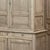 Wood 19th Century Louis XIV Buffet in Stripped Oak For Sale - Image 7 of 12