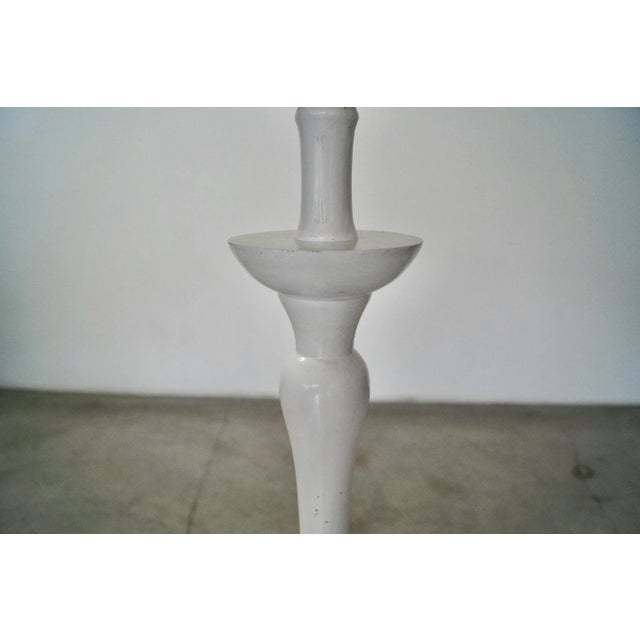1960s Vintage Hollywood Regency Cottagecore Floor Lamp For Sale - Image 5 of 13