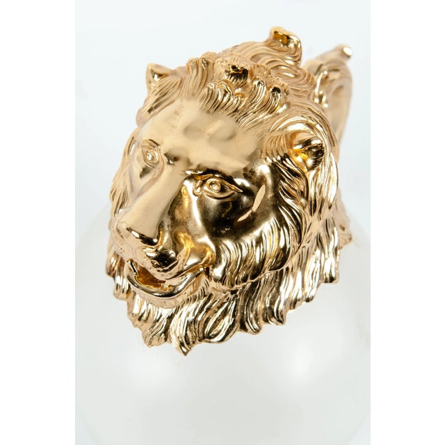 Metal Mid-20th Century Gilt Bronze Mounted Tableware Pitcher For Sale - Image 7 of 13