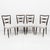 Mid-Century Dinning Chairs attributed to Guglielmo Ulrich, 1940s, Set of 4 For Sale - Image 10 of 10