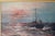 1950s Andersson, Sailing at Sunset, 1950s, Oil, Framed For Sale - Image 5 of 11