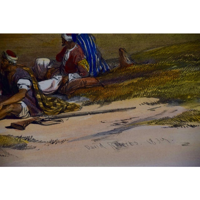 Mid 19th Century St. Jean D'Acre: 19th Century Hand Colored Lithograph by David Roberts For Sale - Image 5 of 7