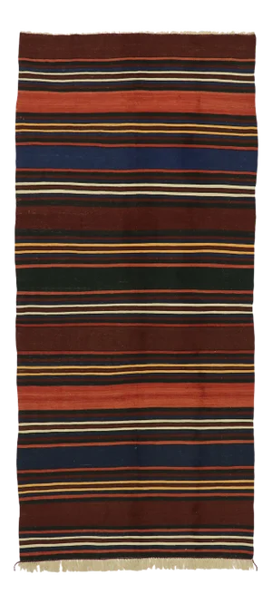 Vintage Turkish Kilim Rug - 05'11 X 13'01