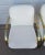 Mid 20th Century Mid 20th Century Ludwig Mies Van Der Rohe Brno Style Chairs Gold Tone Flat Arm For Sale - Image 5 of 16