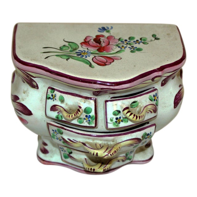 Mid-19th Century Miniature Trinket Commode For Sale