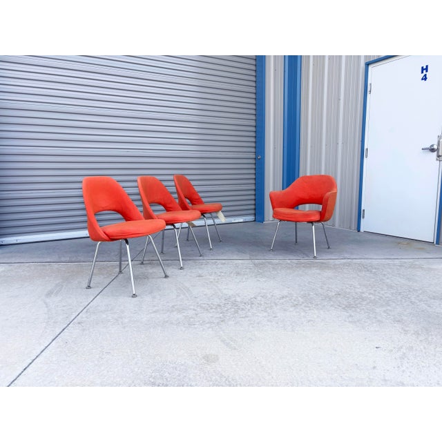 1970s 1970s Century Dining Chairs Designed by Eero Saarinen for Knoll For Sale - Image 5 of 14