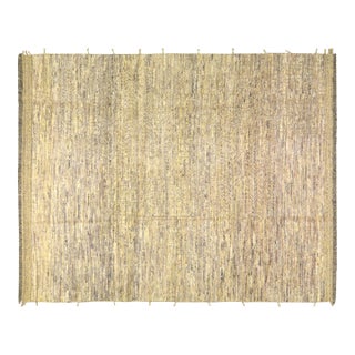 Moroccan Hand Knotted Wool Rug, 8'2"x10'4" For Sale