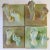 Ceramic Reliefs with Tapestry of Green Glazed Feet, Set of 4 For Sale - Image 9 of 16