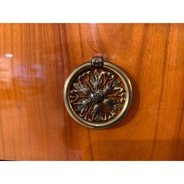 Secretary in Cherry Veneer, South Germany, 1820s For Sale - Image 17 of 18