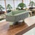 This vintage studio pottery planter, probably made in Japan during the Mid-Century period, features an asymmetrical...