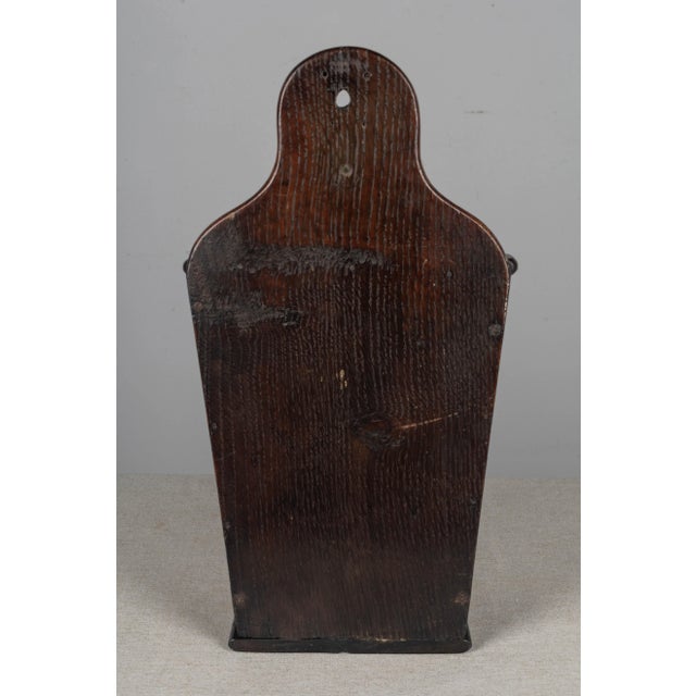 Brown Early 19th Century French Boite à Sel or Salt Box For Sale - Image 8 of 11