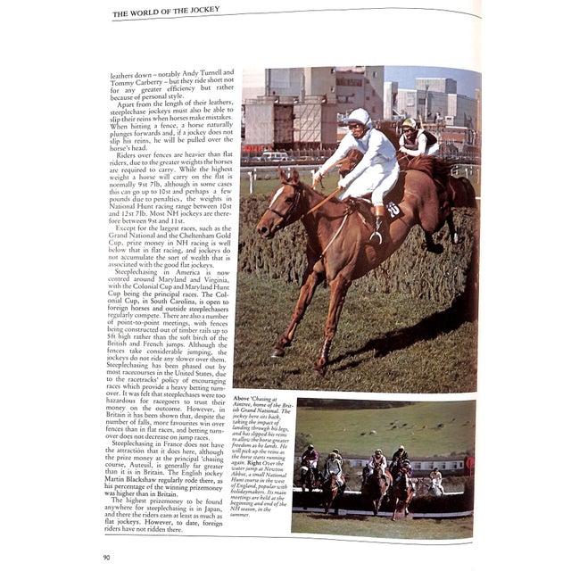 "Horse Racing: The Complete Guide to the World of the Turf" 1981 Herbert, Ivor [Advisory Editor] For Sale In New York - Image 6 of 11