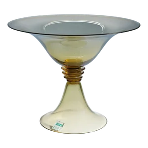 Vetro Soffiato Centerpiece by Guido Balsamo Stella Attr. For c.v.m. Pauli & Cia. Murano