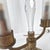 Vintage Brass and Glass Candle Lamps, 1950s, Set of 2 For Sale - Image 13 of 16