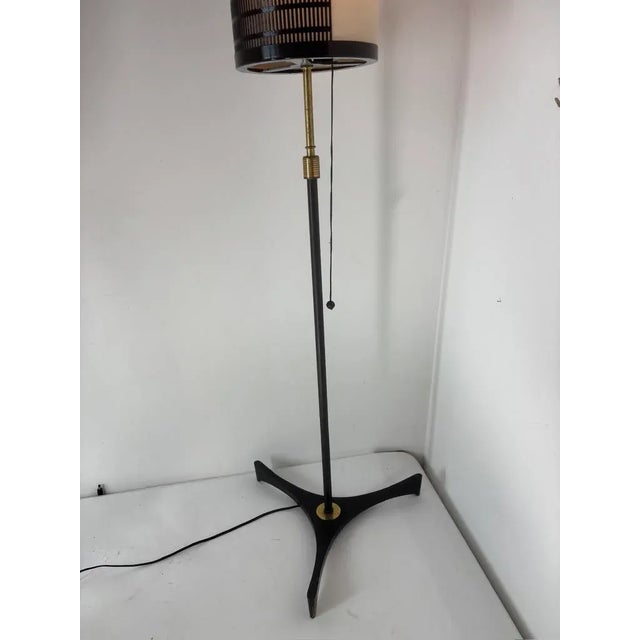 1950s French Floor Lamp from Arlus, 1950s For Sale - Image 5 of 16