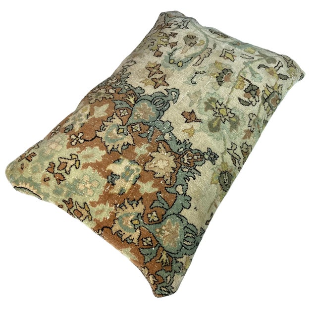 Vintage Turkish Handmade Cushion Cover For Sale - Image 4 of 11